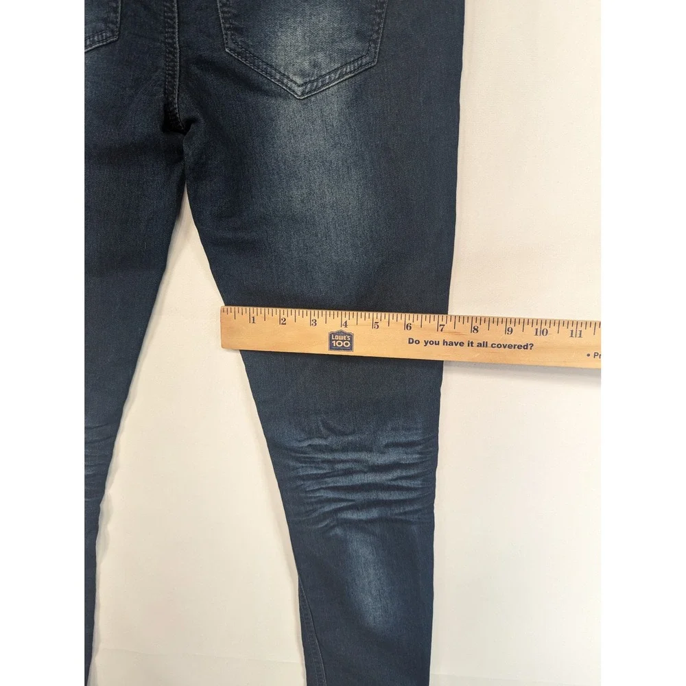 Vanilla Star Womens Jeans Dark Wash Skinny Fit Size 1‎